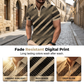 📢📢40% OFF !! ⏰Men's Geometric Print Collared Shirts
