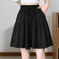 Women High Waist Skirt Pants Wide Leg Ruffle Culottes