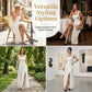 📢📢50% OFF !! ⏰Women's Sleeveless Square Neck Split Maxi Dress