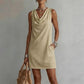 📢📢40% OFF !! ⏰Elegant Slim Fit Cowl Neck Dress
