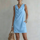 📢📢40% OFF !! ⏰Elegant Slim Fit Cowl Neck Dress