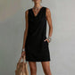 📢📢40% OFF !! ⏰Elegant Slim Fit Cowl Neck Dress