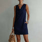 📢📢40% OFF !! ⏰Elegant Slim Fit Cowl Neck Dress