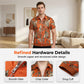 📢📢50% OFF !!⏰Men's Vintage Floral Print Zip-Up Top