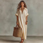 Women's Minimalist Solid Color Maxi Dress