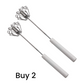 🥄🍳Last Day Promotion 50% OFF!🍰Stainless Steel Semi-Automatic Hand Egg Beater