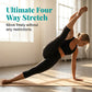 🧘 LIMITED-TIME 50% OFF! ✨ Women's Butt-Lifting Mesh Splicing Yoga Leggings – High Waist, Side Pockets, 4-Way Stretch 🔥