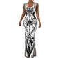 📢📢50% OFF !!⏰Women's Classic Floral Print Maxi Dress