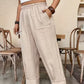 📢📢50% OFF !!⏰Women's Relaxed Fit Cuffed Ankle Pants