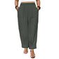 📢📢50% OFF !!⏰Women's Relaxed Fit Cuffed Ankle Pants