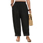 📢📢50% OFF !!⏰Women's Relaxed Fit Cuffed Ankle Pants