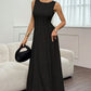 👗 2026 Sale — Over 94,000 Sold!✨ Women's Sleeveless Pleated Maxi Dress – Flattering A-Line 🌸