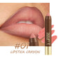 💄 Long-Lasting Matte Lip Crayon for Women | 2-in-1 Liner & Lipstick | Hydrating & Non-Drying | Precision Triangular Tip | 6 Colors ✨