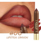 💄 Long-Lasting Matte Lip Crayon for Women | 2-in-1 Liner & Lipstick | Hydrating & Non-Drying | Precision Triangular Tip | 6 Colors ✨