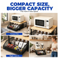 🏠2-Tier Kitchen Microwave Stand with Slide-Out Storage Drawer