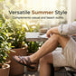 Men Roman Sandals Summer Casual Soft Sole Beach Shoes