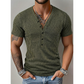 ⏳Time-Limited Special⏰Breathable T-Shirt – Classic V-Neck Henley Design & Premium Polyester Fabric 💪