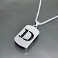 Minimal Initial Necklace for Women & Men