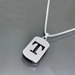Minimal Initial Necklace for Women & Men