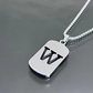 Minimal Initial Necklace for Women & Men