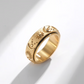 📢📢40% OFF !! ⏰Sun, Moon, and Stars Anxiety Relief Spinner Ring for Couples