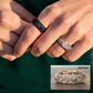 📢📢40% OFF !! ⏰Sun, Moon, and Stars Anxiety Relief Spinner Ring for Couples