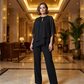 📢📢40% OFF !! ⏰Elegant Asymmetrical Two-Piece Pant Set