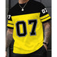 📢📢50% OFF !! ⏰Men’s Bold Number Graphic Sports T-Shirt