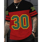 📢📢50% OFF !! ⏰Men’s Bold Number Graphic Sports T-Shirt