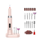 📢📢50% OFF !! ⏰Cordless Electric Nail Drill Machine with Charging Base
