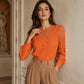 Lightweight Lace Patchwork Top – Soft Drape & Feminine Detail for Everyday Chic
