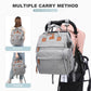 📢📢50% OFF !! ⏰ Foldable Diaper Bag with Changing Station