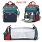 📢📢50% OFF !! ⏰ Foldable Diaper Bag with Changing Station