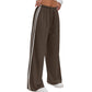 🌸 50% OFF NOW! 🌸Women's  Chic Striped Drawstring Track Pants