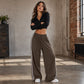 🌸 50% OFF NOW! 🌸Women's  Chic Striped Drawstring Track Pants