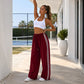 🌸 50% OFF NOW! 🌸Women's  Chic Striped Drawstring Track Pants