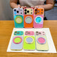 📢📢50% OFF !! ⏰Color Block 360° Rotating Ring Stand Phone Case