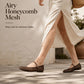 Women's Woven Ballet Flats Hollow Out Breathable Mary Jane Shoes
