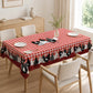 📢📢40% OFF !! ⏰Red Plaid Rooster Tablecloth