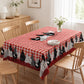 📢📢40% OFF !! ⏰Red Plaid Rooster Tablecloth