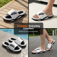 📢📢47% OFF !!⏰Men Massage Slippers Non Slip House Slides with Arch Support