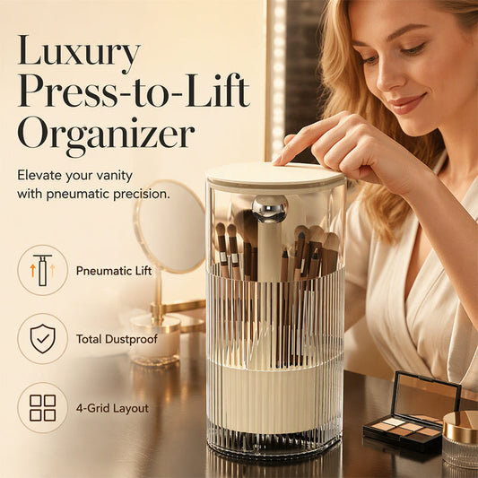 📢📢40% OFF !!⏰Elegant Dustproof Makeup Brush Organize