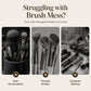 📢📢40% OFF !!⏰Elegant Dustproof Makeup Brush Organize