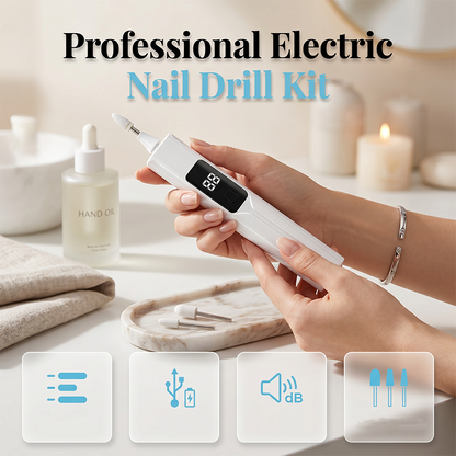 📢📢50% OFF !!⏰Professional Electric Nail Drill Kit