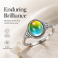 📢50% OFF !!⏰Vintage Oval Temperature Color Changing Mood Ring with Heart Accents