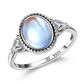 📢50% OFF !!⏰Vintage Oval Temperature Color Changing Mood Ring with Heart Accents