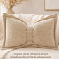 📢📢50% OFF !!⏰Soft Chenille Bow-Shaped Throw Pillow