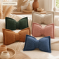 📢📢50% OFF !!⏰Soft Chenille Bow-Shaped Throw Pillow