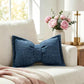 📢📢50% OFF !!⏰Soft Chenille Bow-Shaped Throw Pillow