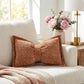 📢📢50% OFF !!⏰Soft Chenille Bow-Shaped Throw Pillow